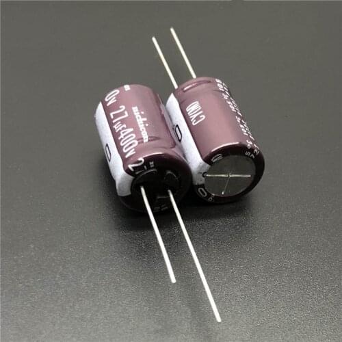 5pcs/50pcs 27uF 400V NICHICON CY Series 12.5x20mm High Ripple Current Long Life 400V27uF Aluminum Electrolytic capacitor