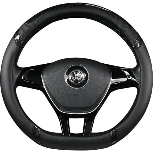 D Shape Steering Wheel Cover PU Leather for Nissan Rogue /Rogue Sport 2016 2017 2018 2019 2020 X-Trail 2017-2020 Car Styling