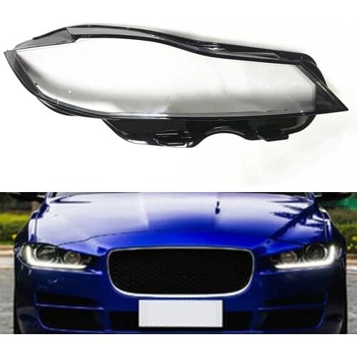Headlamp Lampshade Lampcover Head Lamp Light Covers Glass Lens Shell Caps For Jaguar XJ XJL XF XE 2020-2022 Car Replacement