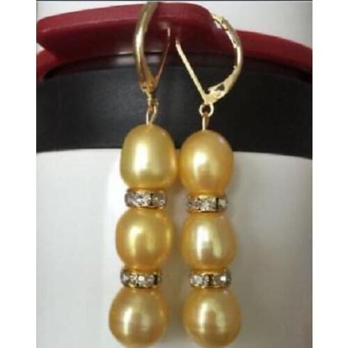 Beautiful 11-13 mm pearl dangle earring