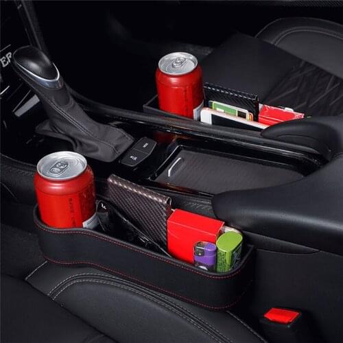 New Arrival Car Seat Gap Slit Pocket Catcher Auto Organizer Storage Box Phone Bottle Cups Holder Box For Cars Auto Accessories