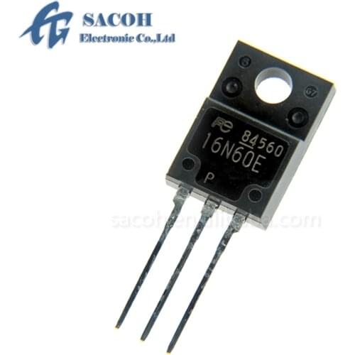New Original 10PCS/Lot FMV16N60E 16N60E FMV16N60ES 16N60ES 16N60 or FMV16N50E 16N50E FMV16N50ES 16N50ES TO-220F 16A 600V MOSFET
