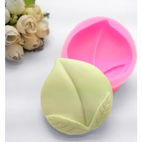 Peach Silicone Cake Mould Fondant Biscuit Cake Decoration Candy Fimo Clay Mould DIY Craft Soap Mold DIY Cake Decoration