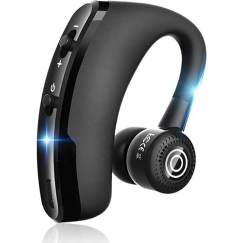 Popular V9 PUBG Headphones Business Bluetooth Headset Ear-Mounted Wireless CSR Stereo with Voice Control Earphones