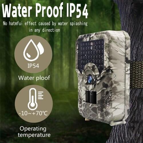 PR200 PRO Hunting Camera Trail 1080P Wildlife Monitoring Outdoor 16MP Photo Trap for security Infrared Sensors Night View