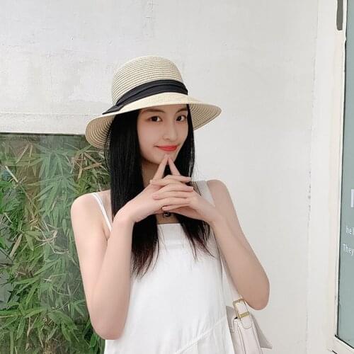 Girl Sun Caps Hot Sale High Quality Womens Sunshade Oversized Eaves Sun Hat Summer Sunscreen Dome Beach Hat For Dropshipping