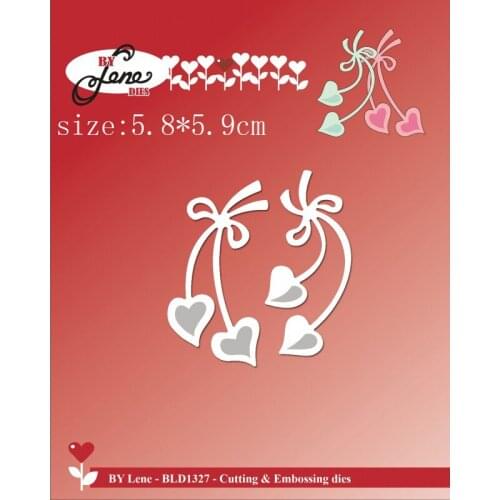 Sirius Color sling love heart Metal Cutting Dies DIY Scrapbooking Photo Embossing Craft Die dies scrapbooking nouveau arrivage