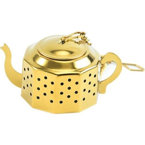 Tea Infuser Long Handle Strong Construction Stainless Steel Food Grade Materials Home Infuser Drip for Office