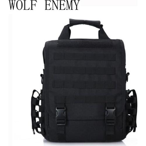 MenS Tactical Backpack New Design Military Molle System outdoor hiking Laptop bag Tablet PC Shouler Hand Bags 1000D Nylon
