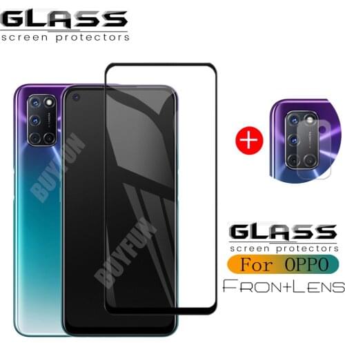 1-2pcs protective glass For OPPO A52 A72 4G Screen Protector Camera Lens Film On for OPPO A52 A72 4G Premium Safety Glass