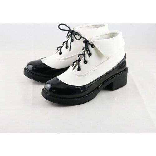 Japanese Anime Hot Game Arknights Skade Cosplay Shoe Harujuku Winter Women Platform Cos Lolita Boots