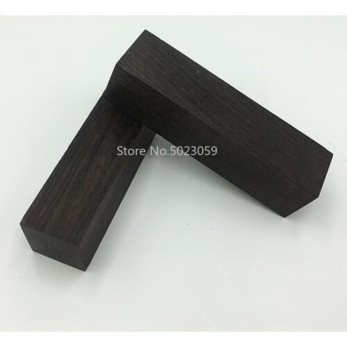 1piece East Africa Ebony Purple Sandal Wood For DIY Knife Handle Material Multi Size Handicraft Raw Materials