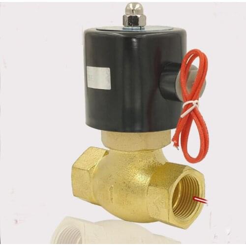 3/8" 1/2" 3/4" 1 " 1 1/4" 1 1/2" 2 inch 2L Series 2/2 way air,water and steam Solenoid water Valve