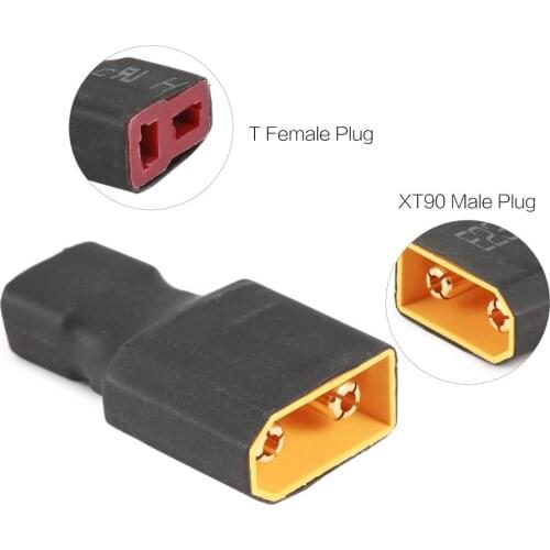 XT90 Male Plug To T/EC5 Female Plug Adapter For Lipo Battery Connector for RC Models Helicopter Drone Quadcopter Toys Parts