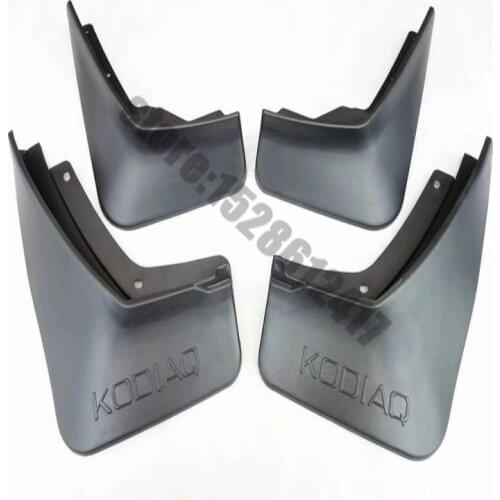 Car Styling For skoda kodiaq accessories Mud Flaps Splash Guards Mud Guards Mudguards Fenders With Screws Car-Styling 2017-2020