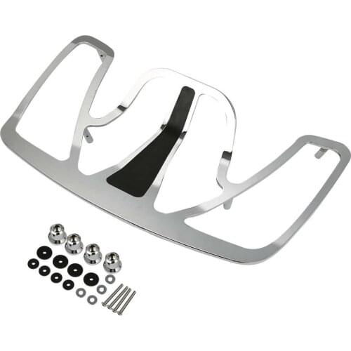 Motorcycle Chrome Trunk Luggage Rack For Honda Goldwing GL1800 GL 1800 2001-2017 Aluminum