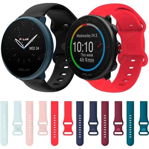 Quick release Sport Silicone Strap For POLAR VANTAGE M2 M/GRIT X / IGNITE 2 /UNITE Band Watchband Wristband Bracelet Accessories