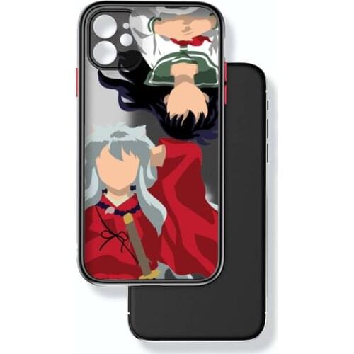 Kagome Higurashi Phone Case Colorful Bumper Shockproof Trasparent For iPhone 12 11 Pro Max XR X XS 7 8 Plus Cover