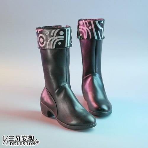 Arkrights fight for bad news series elegant aura Lapland cosplay black boots