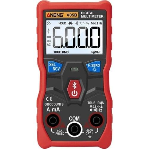 ANENG V05B Digital 6000 Counts Professional Analog Multimeter AC/DC Currents Voltage Mini Testers