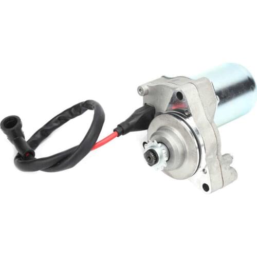 3 Bolts Motor Motorcycle Electric Starter Motor 12 Teeth 3 Replacement for 50/70/90/110 / 125CC ATV Starter Motor