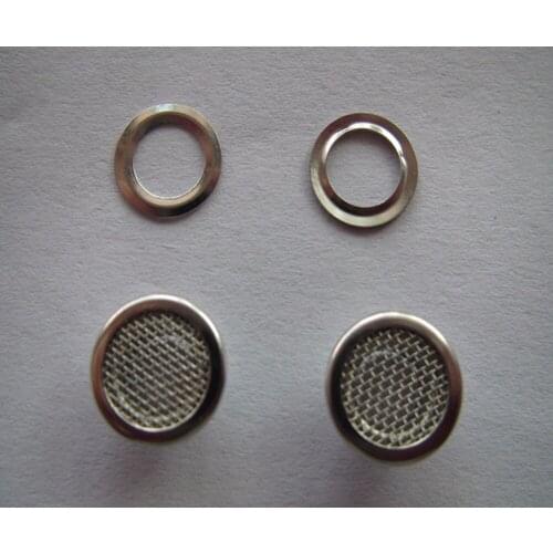 Fress shipping 6mm silver color plating brass Grid shape eyelet garment reseaueyelet clavus for apparel 1000set