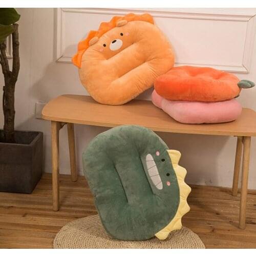 Soft cartoon floor cushion Students chair pillow Toy plushed sleep pillow Gift sending