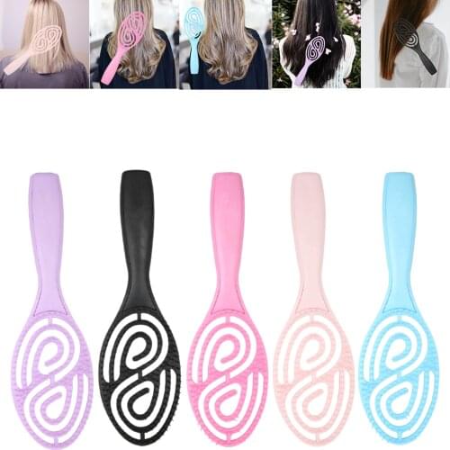 Soft Vent Massage Hair Brush Hair Comb Massager for All Hair Type Wide Tooth Comb Hair Pick Comb Hair Styling Head Massage Brush