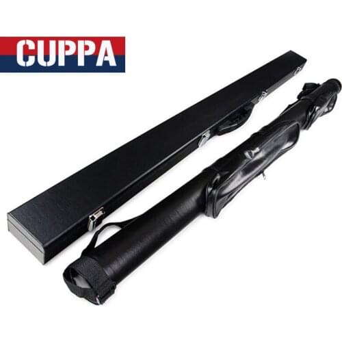 New PU Leather 3/4 Snooker Cues Case Bag Billiards Accessories 3 4 Rod Box China