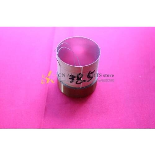 One piece ID: 38.5mm 1.5" of white aluminous 8 ohm woofer bass loudspeaker speaker voice coil 4 layer winding