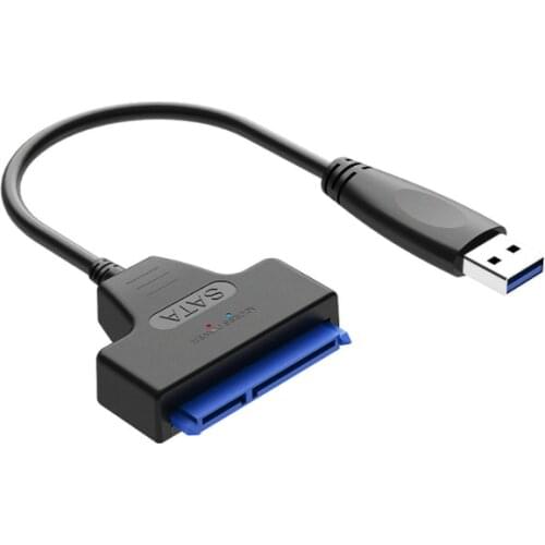 NEW USB 3.0 SATA 3 Cable Sata to USB Adapter Up to 6 Gbps Support 2.5 Inches External SSD HDD Hard Drive 22 Pin Sata III Cable