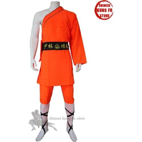 Popular One-sleeve Shaolin Monk Uniform Kung fu Performance Costumes Martial arts Suit Wing Chun Tai chi Clothing
