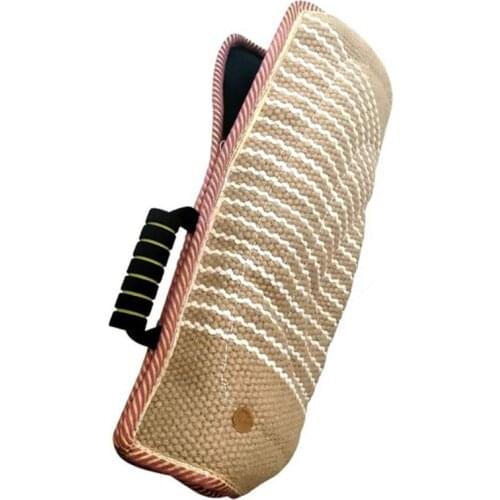 Professional Dogs Bit Training Arm Sleeve with Whip Agitation Stick Arm Protect H55A