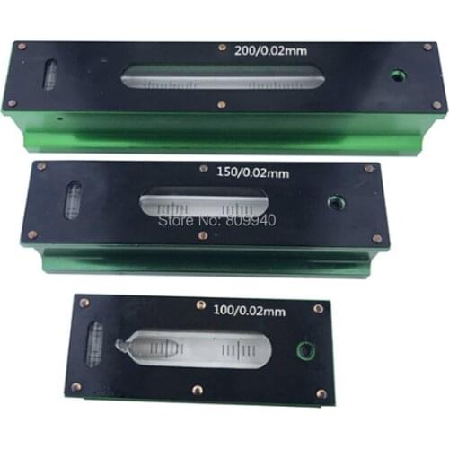 Industrial level 0.02mm 100/150/200/250/300mm High precision Mechanical Bar Level spirit level Instrument Measuring Tool