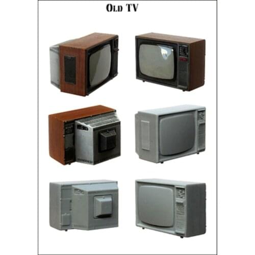 Resin TV 1:35 sand table model