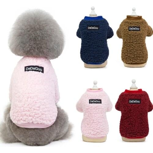 Super Warm Pet Dog Clothes for Small Dogs Winter Chihuahua Yorkshire Sweatshirt Puppy Coat Hoodie Pets Clothing ropa para perro