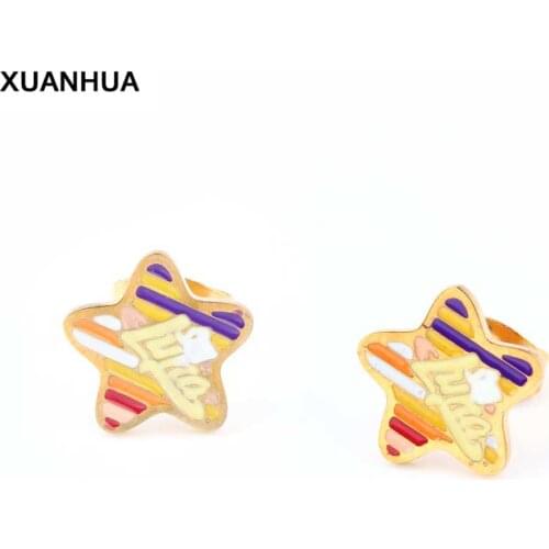 XUANHUA Wholesale Stainless Steel Womens Fashion Earrings Stud Earrings For Women Jewelry Brincos Minimalist Earrings 2019