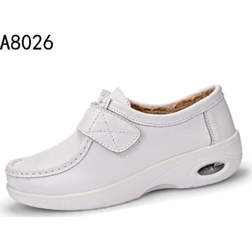 Winter Add wool warm cushion Sponge shoes white slope heel anti-skid leisure shoes womens mother white shoes work shoes