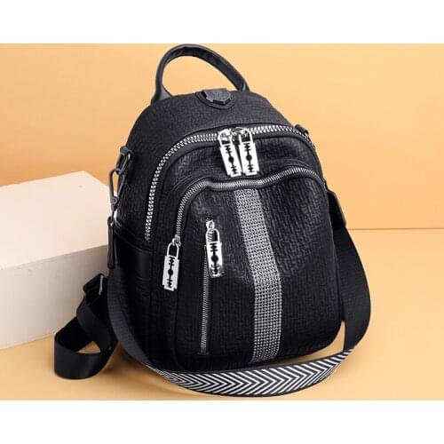 Women Casual Large Capacity Back Pack Diamond Backpacks School Teenagers Girls Travel Bookpack