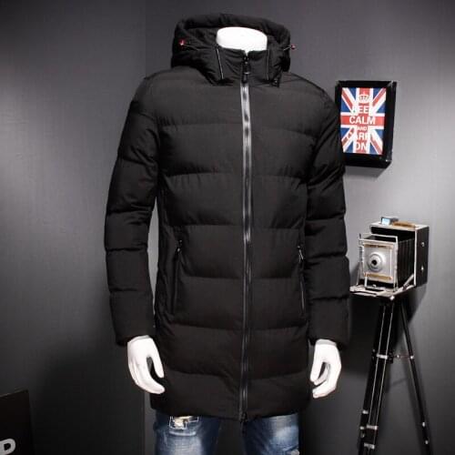 Plus Size 8XL 7XL 6XL Winter Man Cotton-padded Clothes Keep Warm Loose Coat Fertilizer Enlarge Fashion Cotton Detachable cap