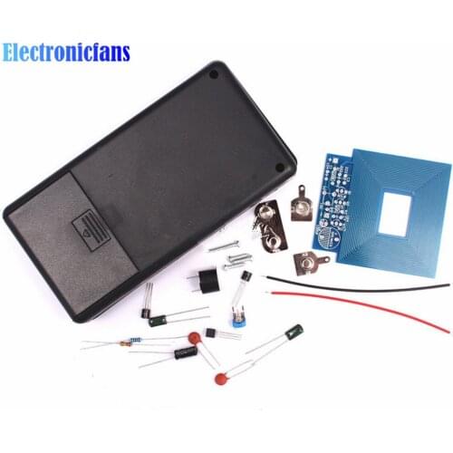 1Set Diy Simple Metal Detector Metal Locator Kit DC 3V-5V Electronic Metal Sensor Module Induction Suite With Case