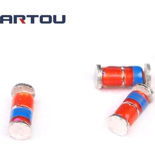 100PCS ZMM4V7 LL-34 ZMM 4V7 1/2W 1206 4V7 0.5W SMD