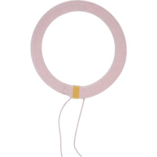 Taidacent 5PCS High Current 10uH Long Distance Wireless Charging Coils Assembly Wireless Charger Coil Magnetic Charger Self Coil