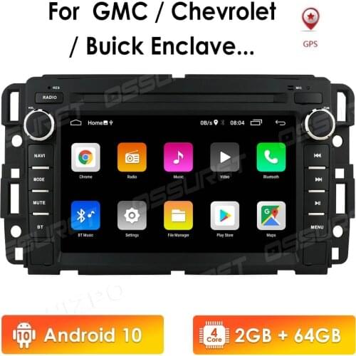 2 Din Android Car Radio Player for Chevrolet Silverado GMC Yukon Sierra SAVANA Acadia Navigation GPS Auto Multimedia USB WiFi