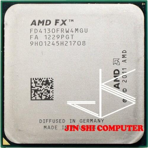 Free Shipping AMD FX-Series FX-4130 FX 4130 3.8 GHz Quad-Core CPU Processor FD4130FRW4MGU Socket AM3