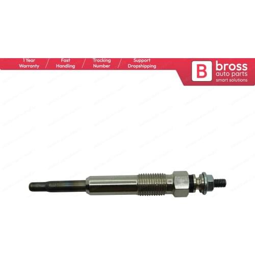Bross Auto Parts BGP31 1 Piece Heater Glow Plugs GX84, 7700100586, 0100226238 for Honda Renault Rover 1.9-2.0-2.2 Fast Shipment
