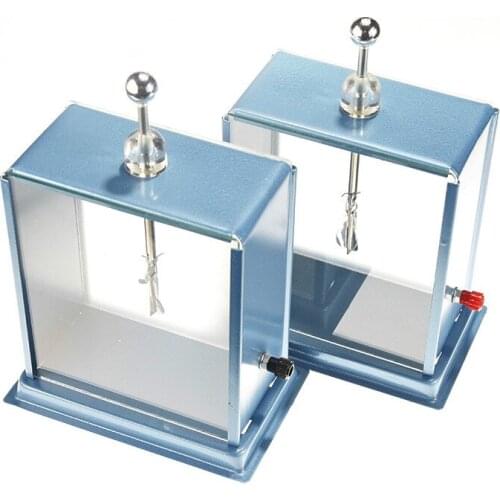 1pair Chaff Electroscope High Sensitivity Faraday Cylinder Physical Chaff Electrometer Foil Electroscope Teaching Tools Supplier