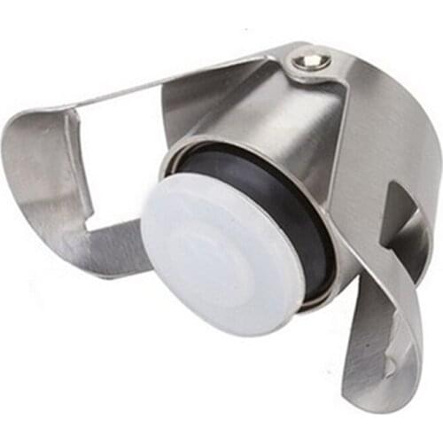 Sealing Bottle Cap Wine Beer Bottle Cork Plug Stainless Steel Champagne Sparkling stopper Wine Bottle Stopper Bar Tools