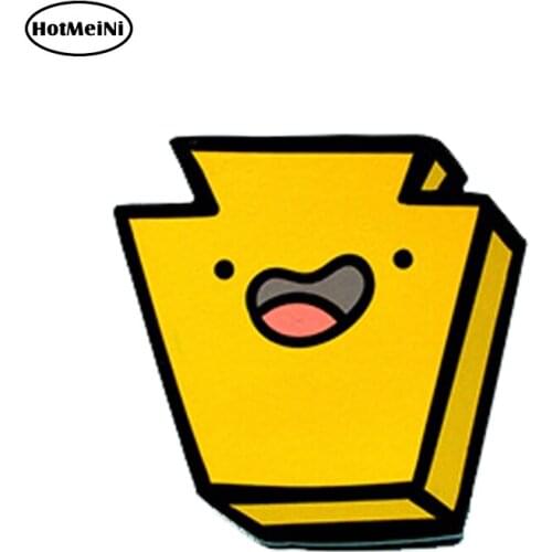 HotMeiNi 13cm x 12.9cm Cartoon Keystone Vinyl Car Sticker Bicycle Laptop Skateboard Luggage Decal Car Styling Waterproof Decor