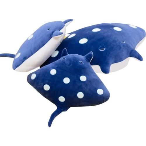Cute Cartoon Mobula Plush Toys Flying Rays Stuffed Animals Toys Manta Ray Dolls